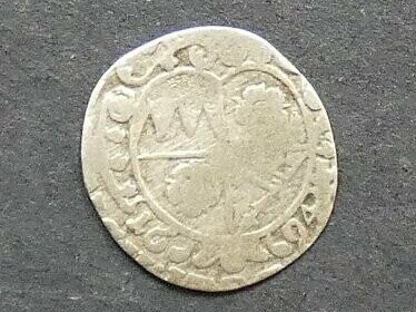 German States, Wūrzburg, 1 Schilling, 1694