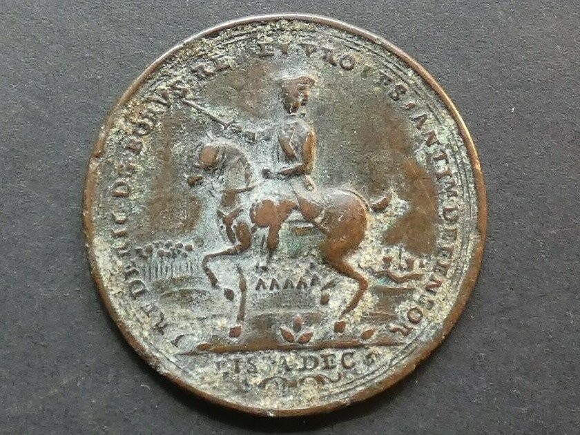 Germany, Prussia, 1757,  Rosbach & Lissa campaign medal