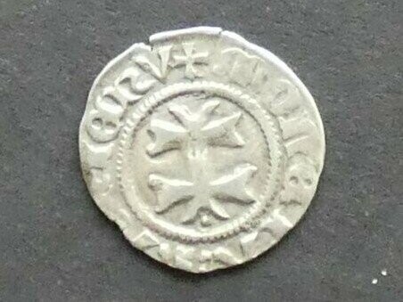 Hungary, Maria of Anjou (1385-1395), Denar