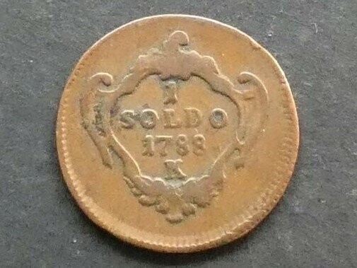 Italian States, Goriza, 1 Soldo, 1788K