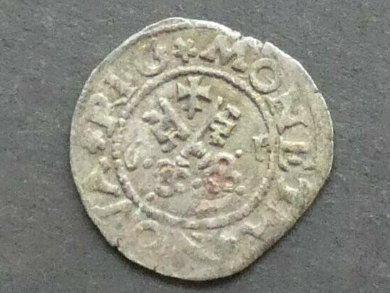 Livonia, Riga, Wilhelm von Brandenburg, Schilling, (15)61