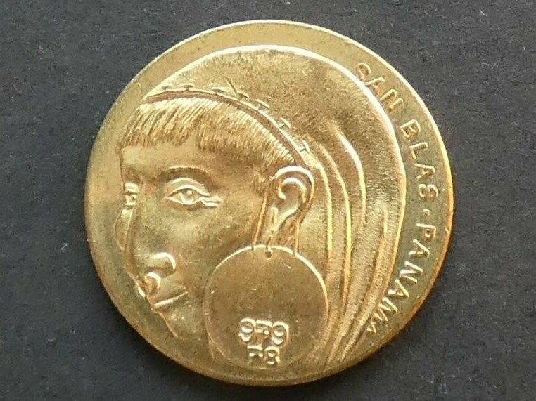 Panama, San Blas Islands, "5 Coconuts", ND(1979)