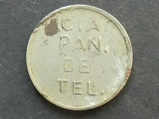 Panama, telephone token, c.1920