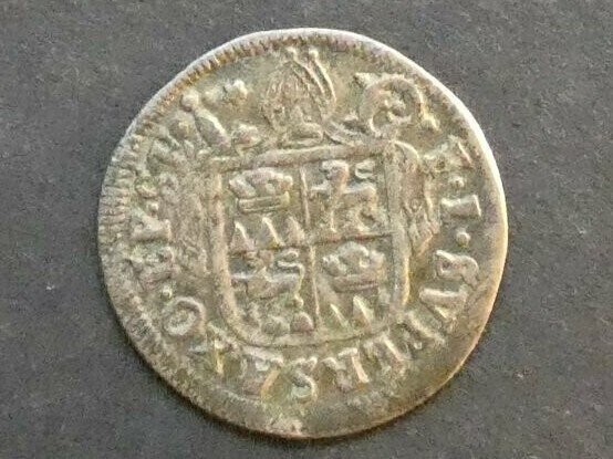 Swiss Cantons, Sitten, ½ Batzen, (17)10