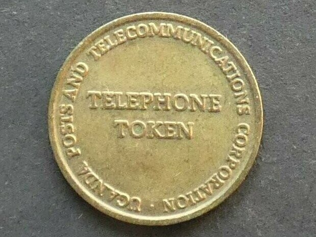 Uganda, Telephone token, ND(1962-1977)