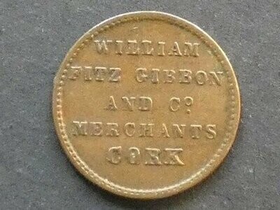 Unofficial Farthing, Ireland, Cork, William Fitzgibbon & Co., Bell-5740a