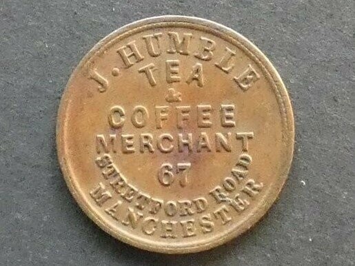 Unofficial Farthing, Lancashire, Manchester, John Humble, Bell-3360