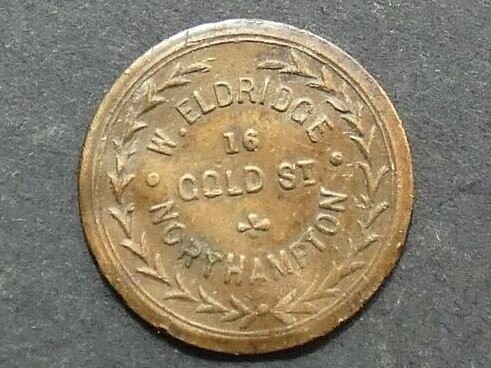 Unofficial Farthing,  Northamptonshire, Northampton, W. Eldridge, Bell-3865