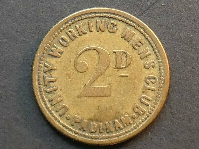 Working Men's club, Lancashire, Padiham, 2d