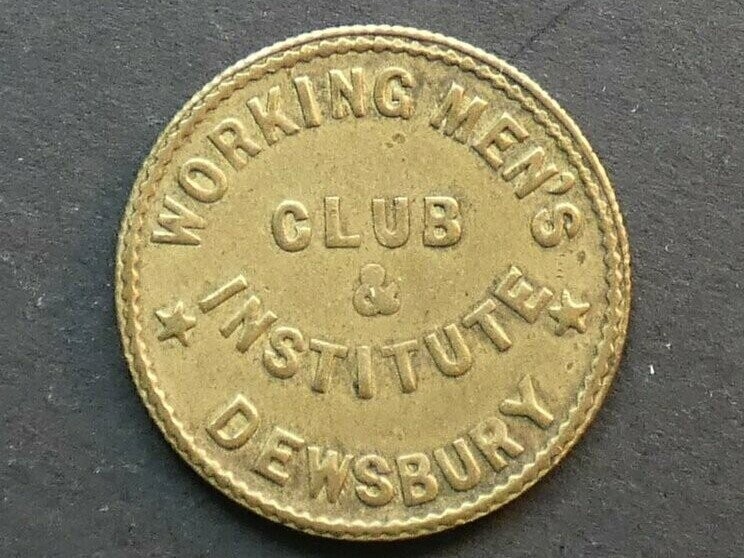 Working Men's club, Yorkshire, Dewsbury, 1/-