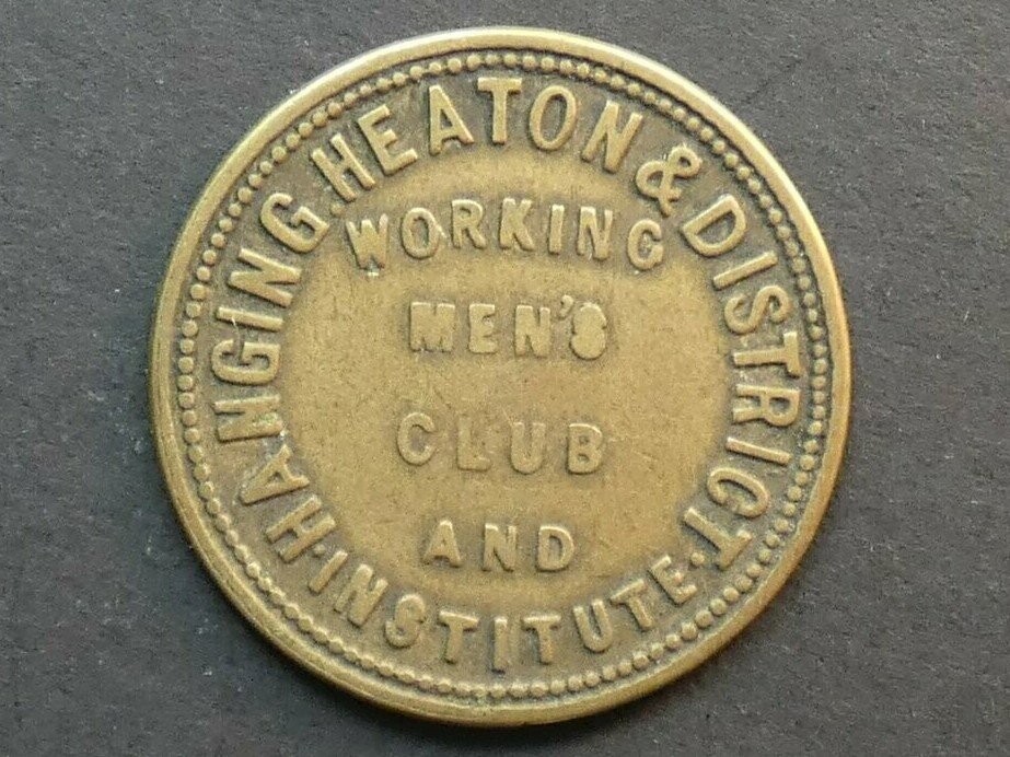Working Men's club, Yorkshire, Hanging Heaton & District, 1d