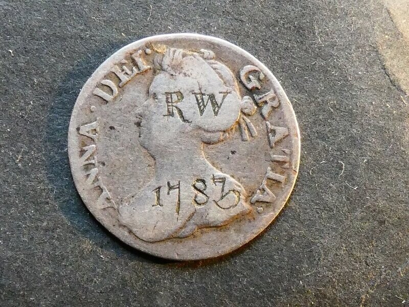 Engraved, Threepence, 1706