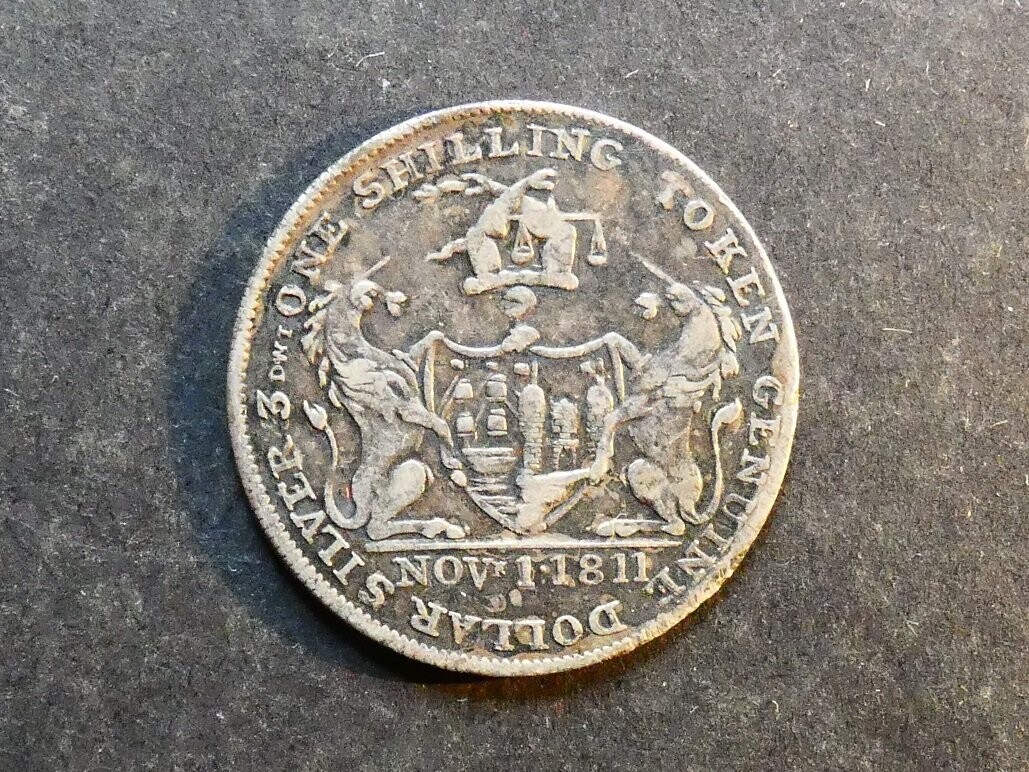 19th Century Shilling, Somerset, Bristol, E. Bryan, Davis-20