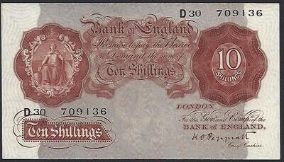 10 Shillings, Peppiatt, ND(1934-1939).