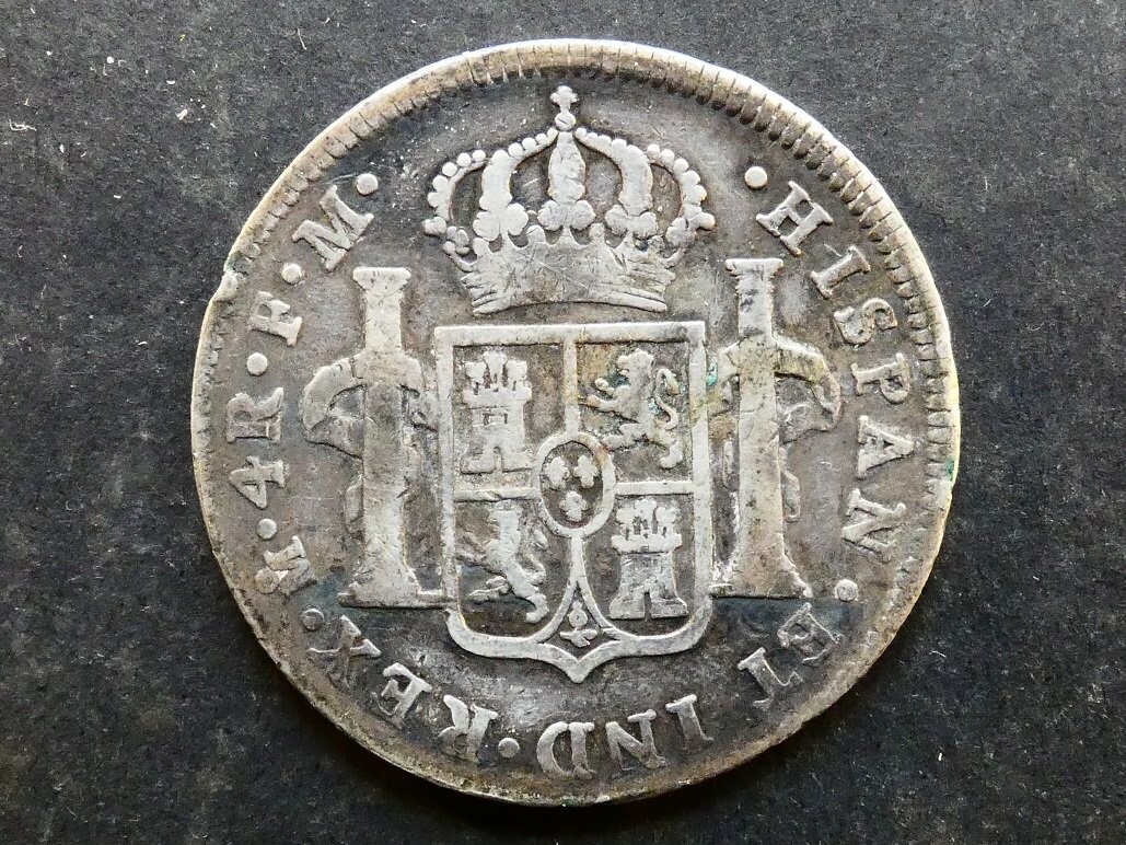 Mexico, 4 Reales, 1794F.M.