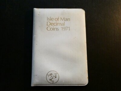 Isle of Man, UNC set, 1971
