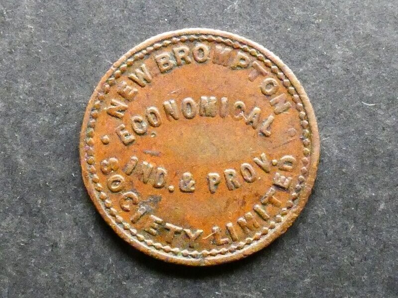 Co-op token, Kent, New Brompton