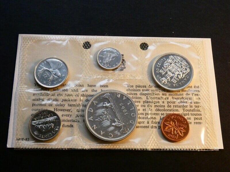 Canada, Proof-like Mint set, 1965