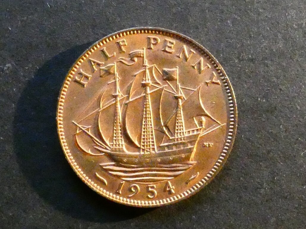 Halfpenny, 1954.