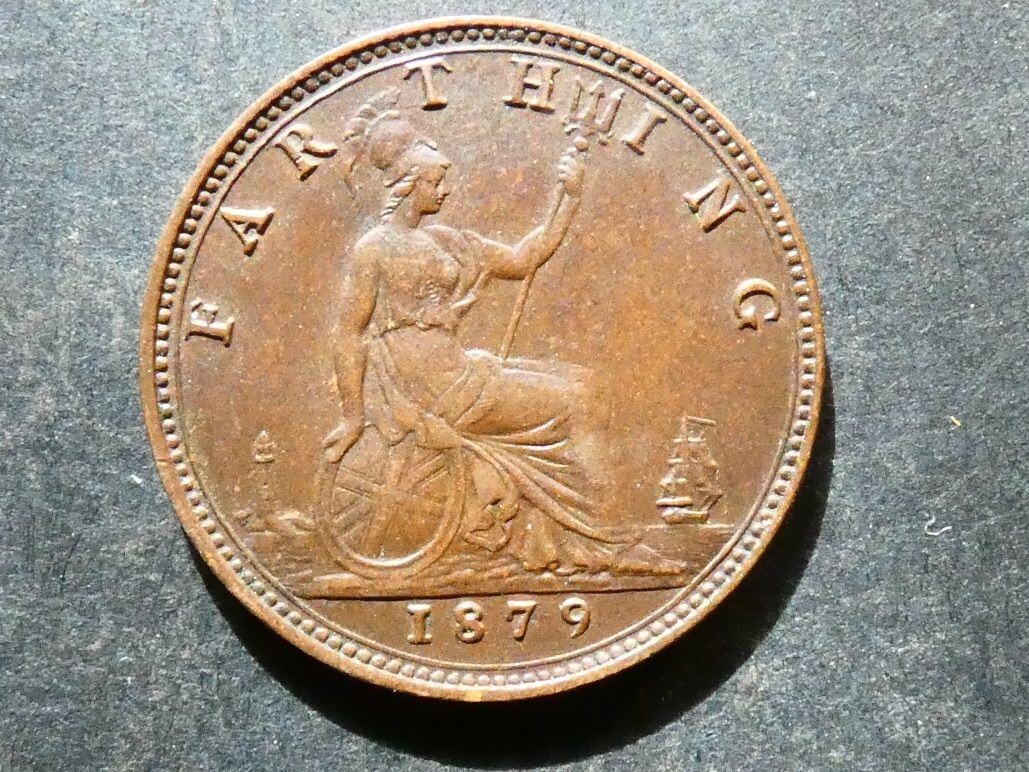 Farthing, 1879.