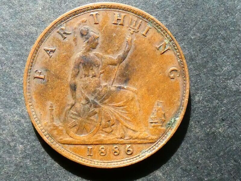 Farthing, 1886.
