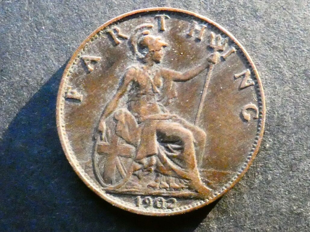 Farthing, 1902.