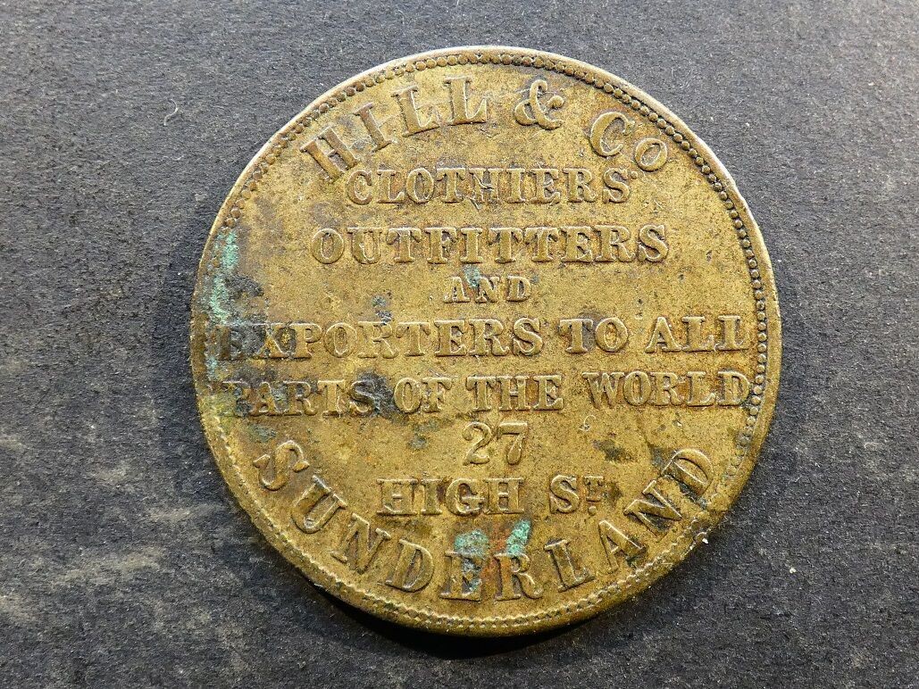 Advertising piece, Sunderland, Hill & Co.