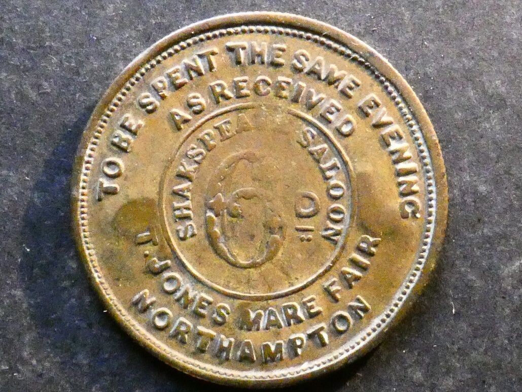 Inn checks & refreshment tokens,  Northampton
