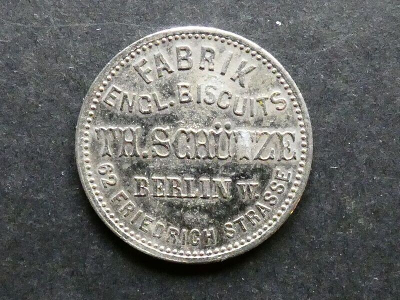 Germany, Advertising ticket, Berlin, Th. Schütze.