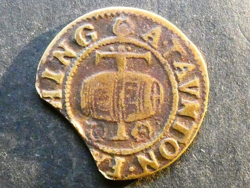 17th Century Farthing, Somerset, Taunton, W-227
