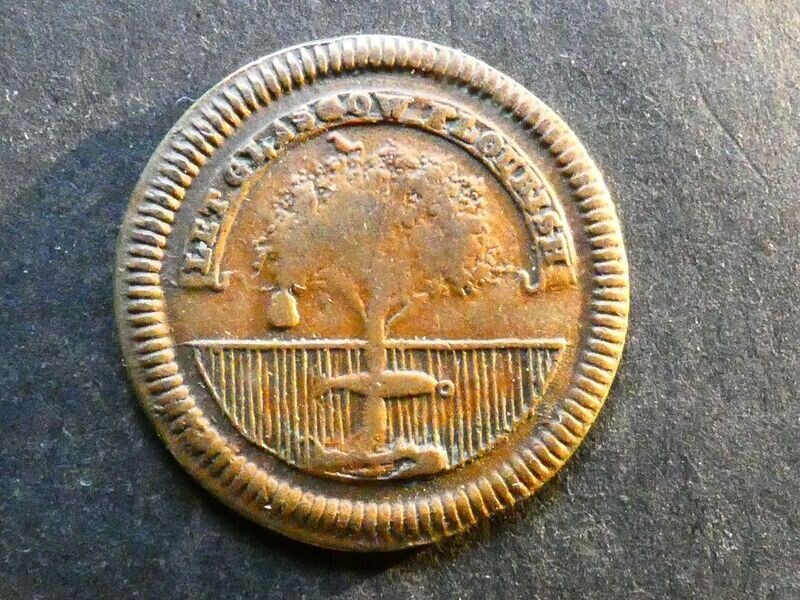 18th Century Farthing, Scotland, Lanarkshire, Glasgow, "Let Glasgow Flourish", DH-48