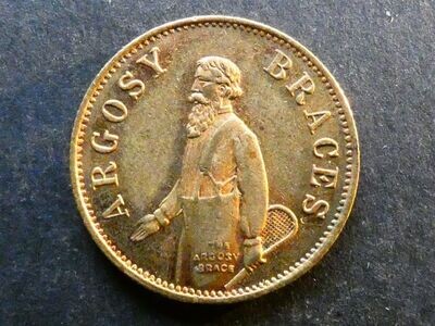 Unofficial Farthing, non-local, Argosy Braces, Bell-7620
