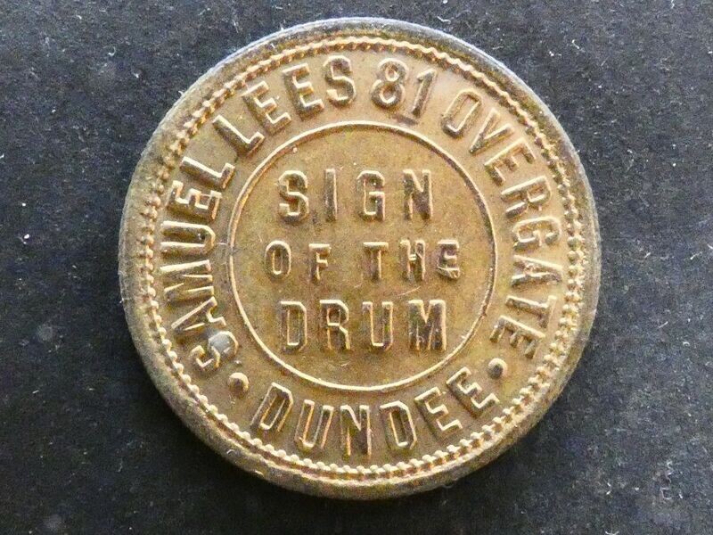 Value-stated check, Scotland, Dundee, Samuel Lees.