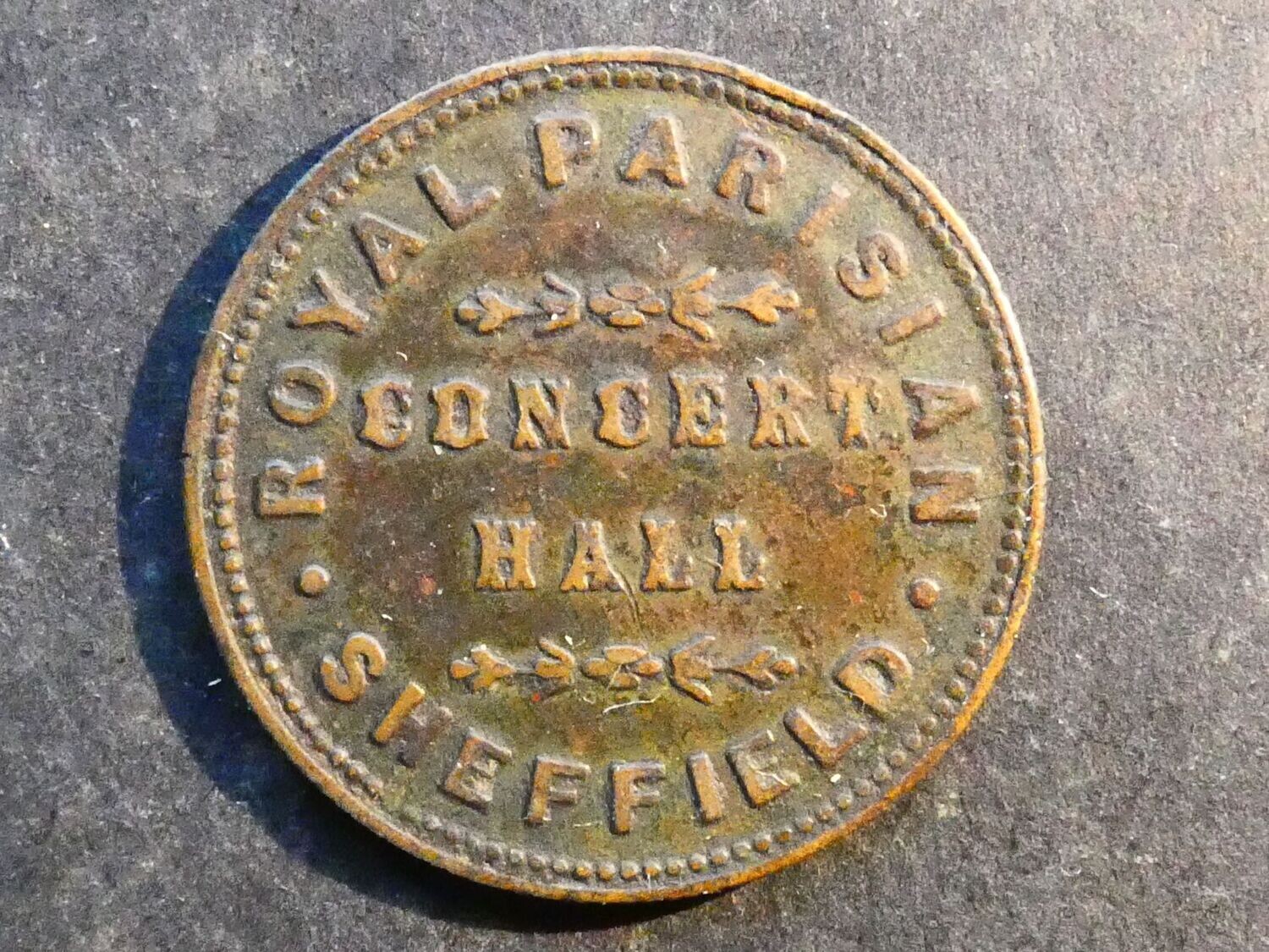 Inn checks & refreshment tokens,  Yorkshire, Sheffield.