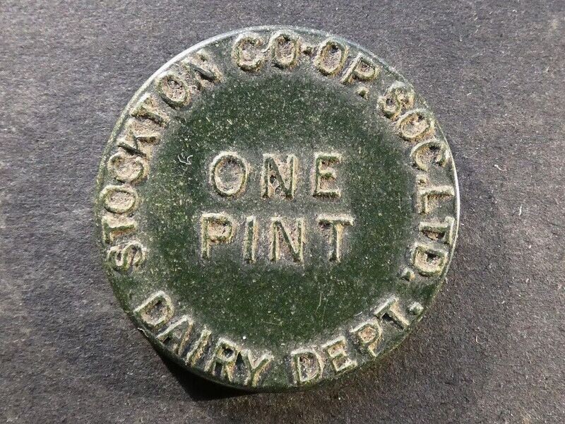 Co-op token, Durham county, Stockton.