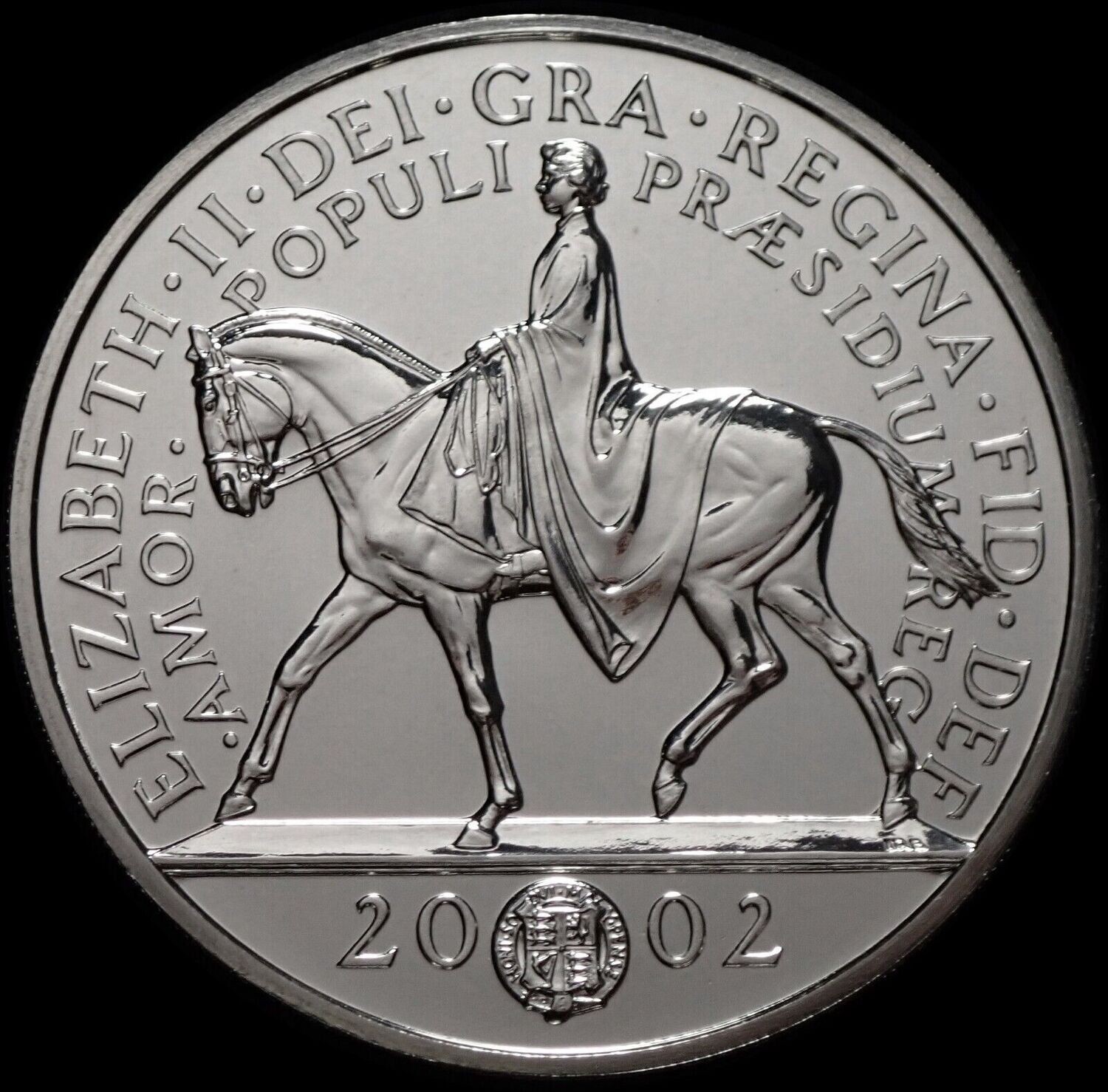 £5, 2002, 50th anniversary of accession.