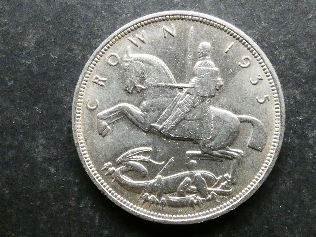 Crown, 1935, Silver Jubilee.