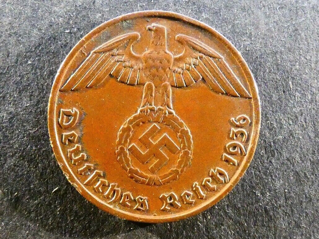 Germany, 1 Reichspfennig, 1936G