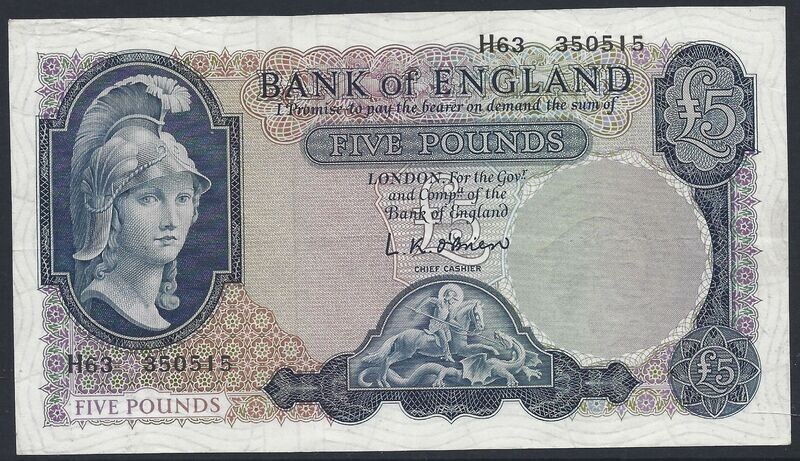5 Pounds, O'Brien, ND(1957-1961).