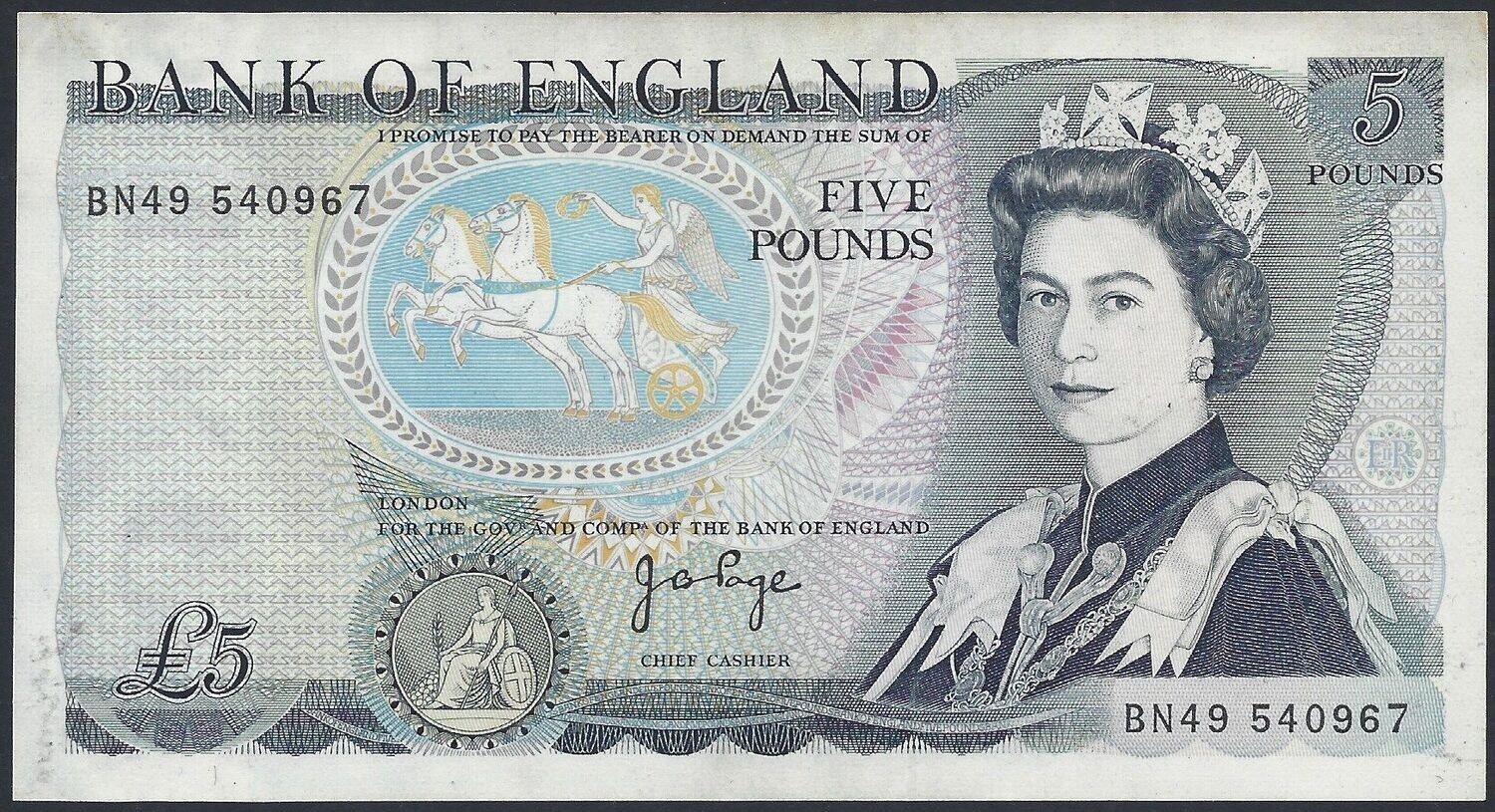 5 Pounds, Page, ND(1973-1980).