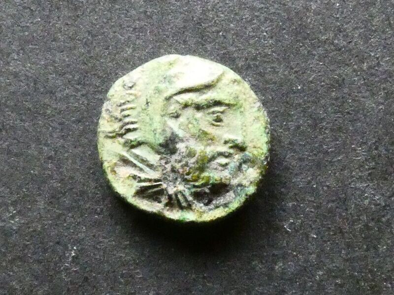 Macedon, Amyntas III, 389-369 BCE (interrupted), AE13