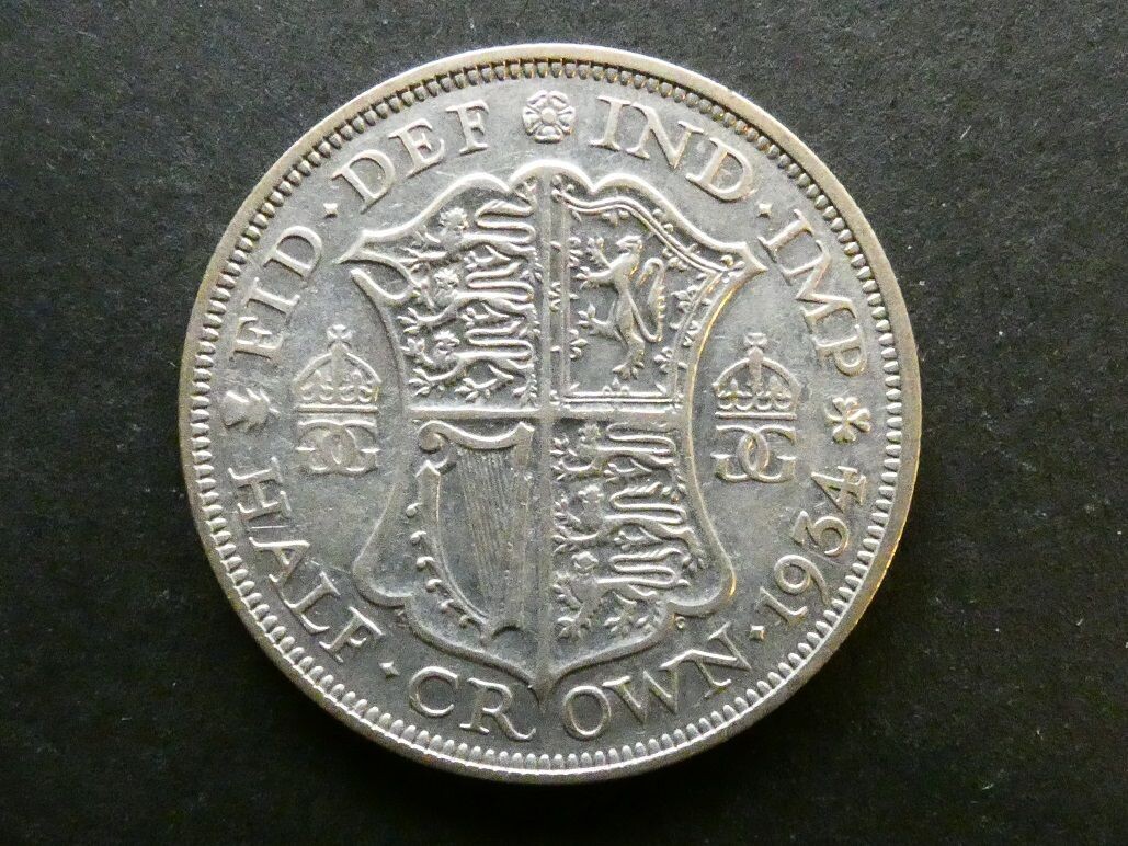 Halfcrown, 1934.