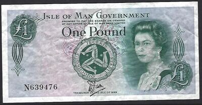 Isle of Man, 1 Pound, ND(1983)