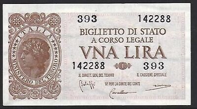 Italy, 1 Lira, 23.11.1944.