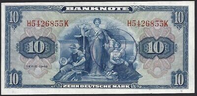 Germany, 10 Deutsche Mark, 1948 B.
