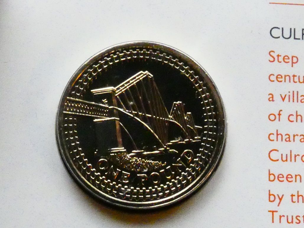 £1, 2004, Forth Rail Bridge.