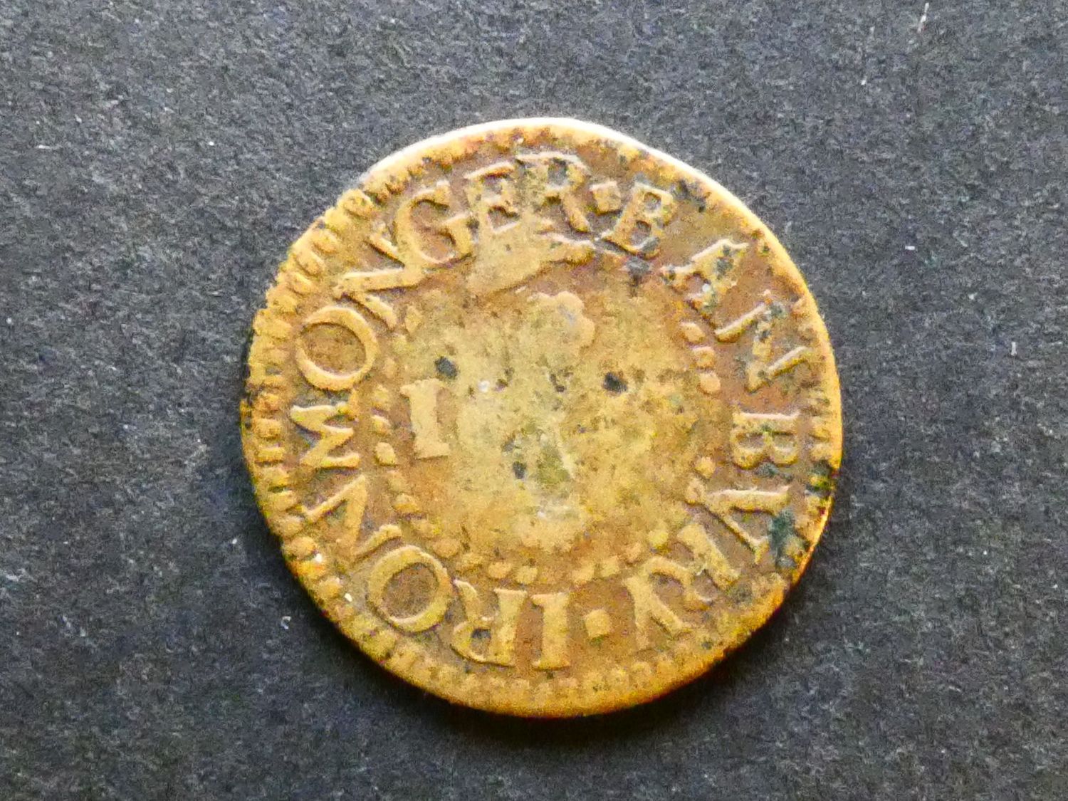17th Century Farthing, Oxfordshire, Banbury, W-20