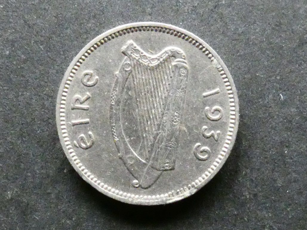 Ireland, Threepence, 1939