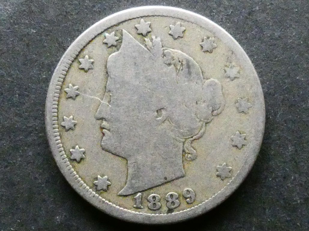 USA, 5 Cents, 1889