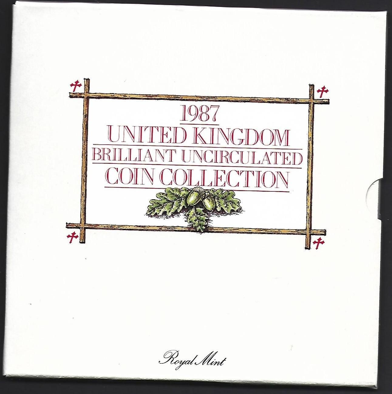 UNC set, 1987.